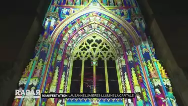 Lausanne lumières illumine la capitale