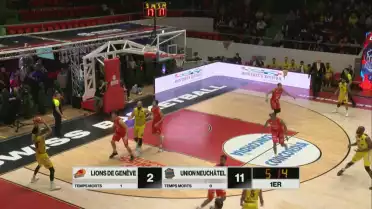 SBL Cup : Lions de Genève vs Union Neuchâtel