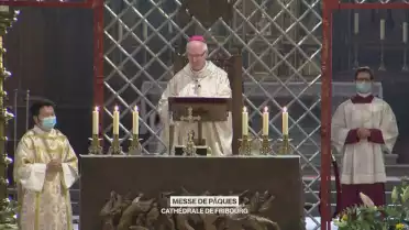 Messe de Pâques 2021 en direct de la Cathédrale de Fribourg
