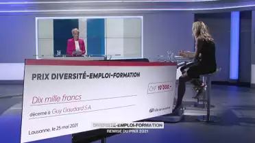 Remise du Prix Diversité-Emploi-Formation