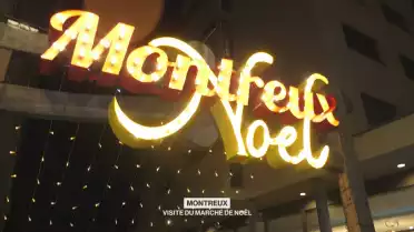 La magie de Noël au bord du lac