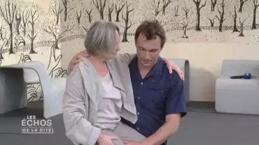Alexandre Fray et sa grand-mère