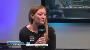 Ski: une descendeuse qui monte