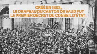 Le drapeau vaudois