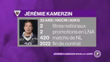 Jérémie Kamerzin dans les 2 minutes de pénalité