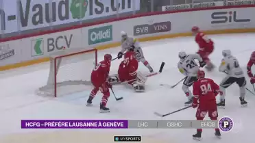 Fribourg Gottéron seul deuxième