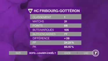 Bilan de fin d&#039;année de Fribourg-Gottéron