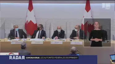 Coronavirus: Conf. de presse du CF du 13 janvier