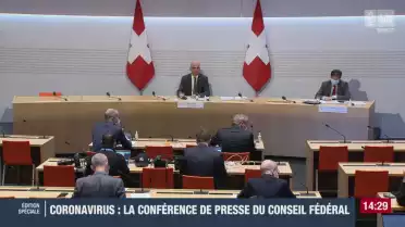 Coronavirus: Conf. de presse du CF du 3 décembre
