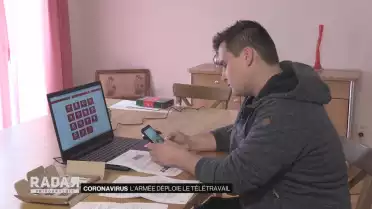L&#039;armée déploie le télétravail