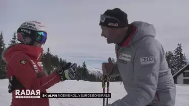 Noémie Kolly sur de bons rails
