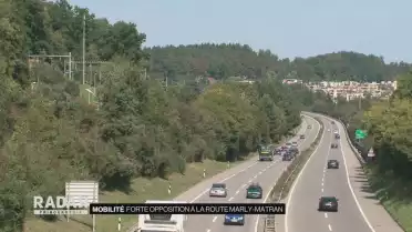 Forte opposition à la route Marly-Matran