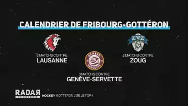 Dernière ligne droite pour Gottéron
