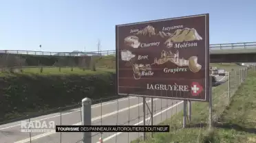 Des panneaux autoroutiers tout neufs