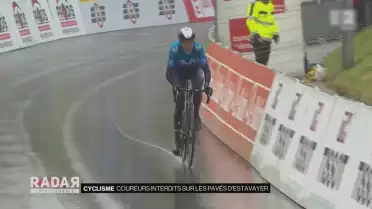 Coureurs interdits sur les pavés d&#039;Estavayer