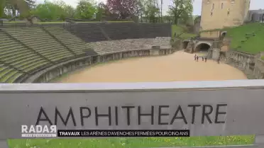 Travaux dans les arènes