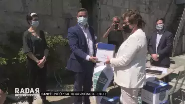 Un hôpital, deux visions du futur