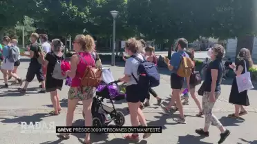 Près de 3000 personnes pour la Grève féministe