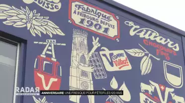 120 ans d&#039;histoire sur une fresque