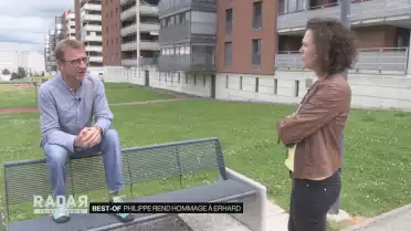 Philippe rend hommage à Erhard