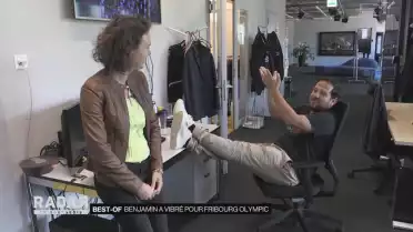 Benjamin a vibré pour Fribourg Olympic