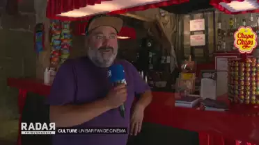 Un bar fan de cinéma