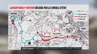 Une route contreversée