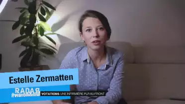 Une infirmière PLR au front