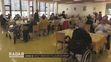EMS et médecins toujours au front contre le COVID-19