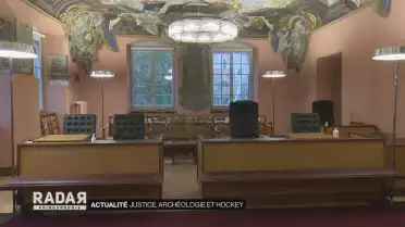 Justice, Archéologie et hockey