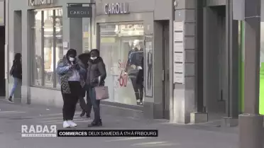 Deux samedis jusqu&#039;à 17h en ville de Fribourg