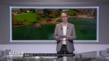 Un train au bout du lac