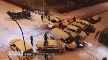 Verglas : 80 accidents dénombrés