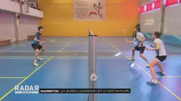 Les jeunes badistes lausannois ont le vent en poupe