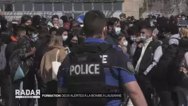 Deux alertes à la bombe mercredi à Lausanne