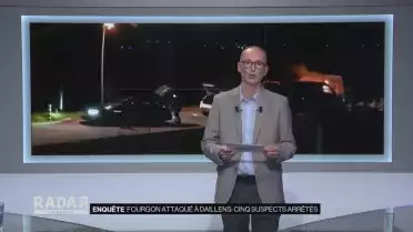 Fourgon attaqué à Daillens: cinq suspects arrêtés