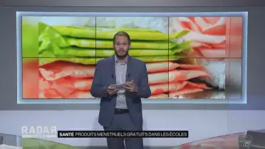 Produits menstruels gratuits dans les écoles