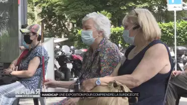 Une exposition pour comprendre la surdicécité