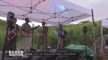 Sous l&#039;eau et au milieu des vignes, la fête renaît