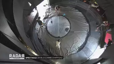 Un silo comme chapiteau