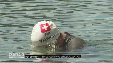 24 heures pour traverser le lac Léman à la nage