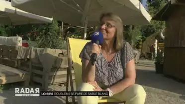 Ecublens se pare de sable blanc