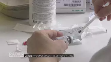 Vaccination, 80 fois moins de chance d&#039;être contaminé