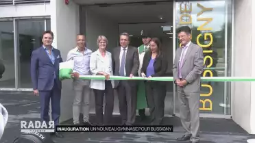 Inauguration du gymnase de Bussigny