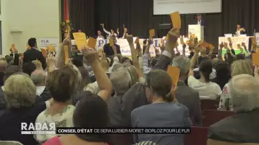 Ce sera Luisier-Moret-Borloz pour le PLR