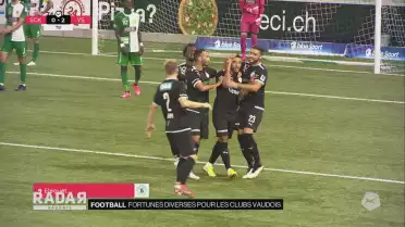 Football : Fortunes diverses pour les clubs vaudois
