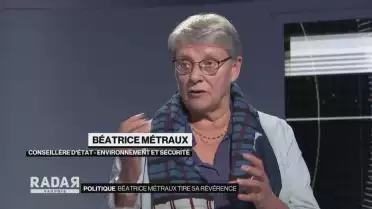 Béatrice Métraux tire sa révérence
