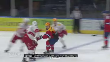 Huit matches de suspension contre Barberio