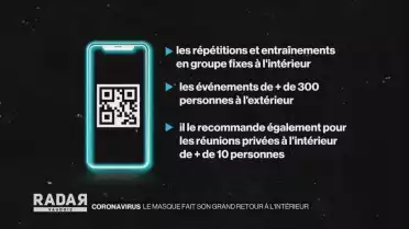 Le masque de retour en intérieur
