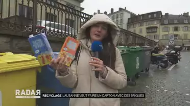 Recyclage: Lausanne veut faire un carton avec des briques